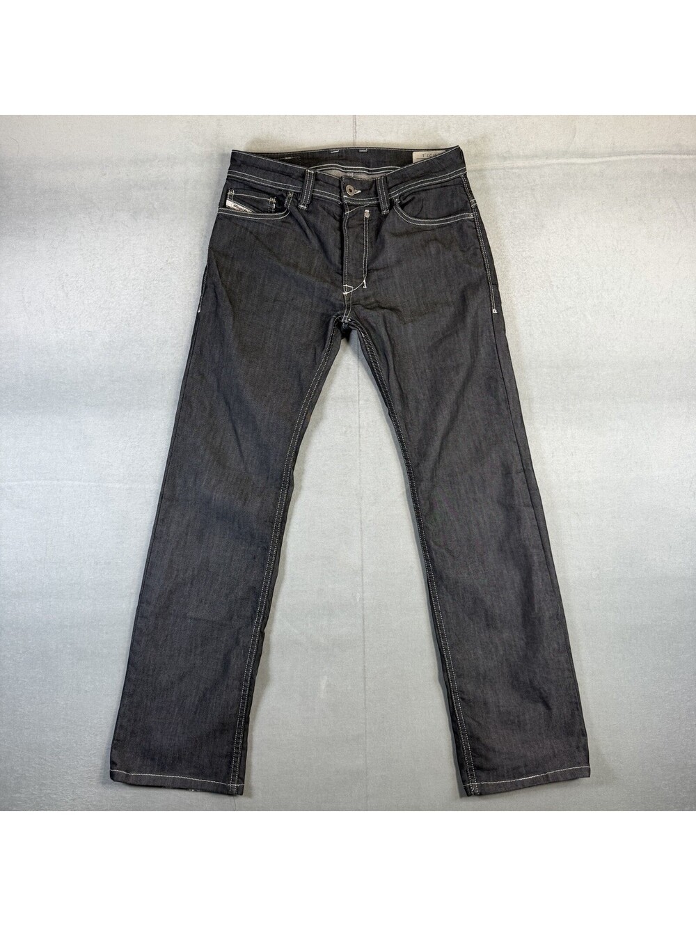 Diesel Safado Jeans Mens 27 (29x29) Black Regular Slim Straight Stretch 003A7